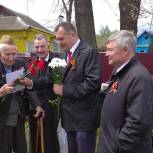 В Железногорском районе единороссы поздравили фронтовиков и тружеников тыла с Днем Победы