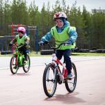 «Единая Россия» помогла организовать велогонку среди дошкольных учреждений Ноябрьска