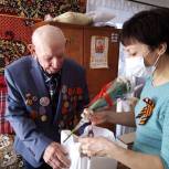 В районах Новосибирской области единороссы поздравили участников Великой Отечественной войны