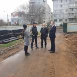 Депутат Виноградский оценил ход строительства нового детского сада