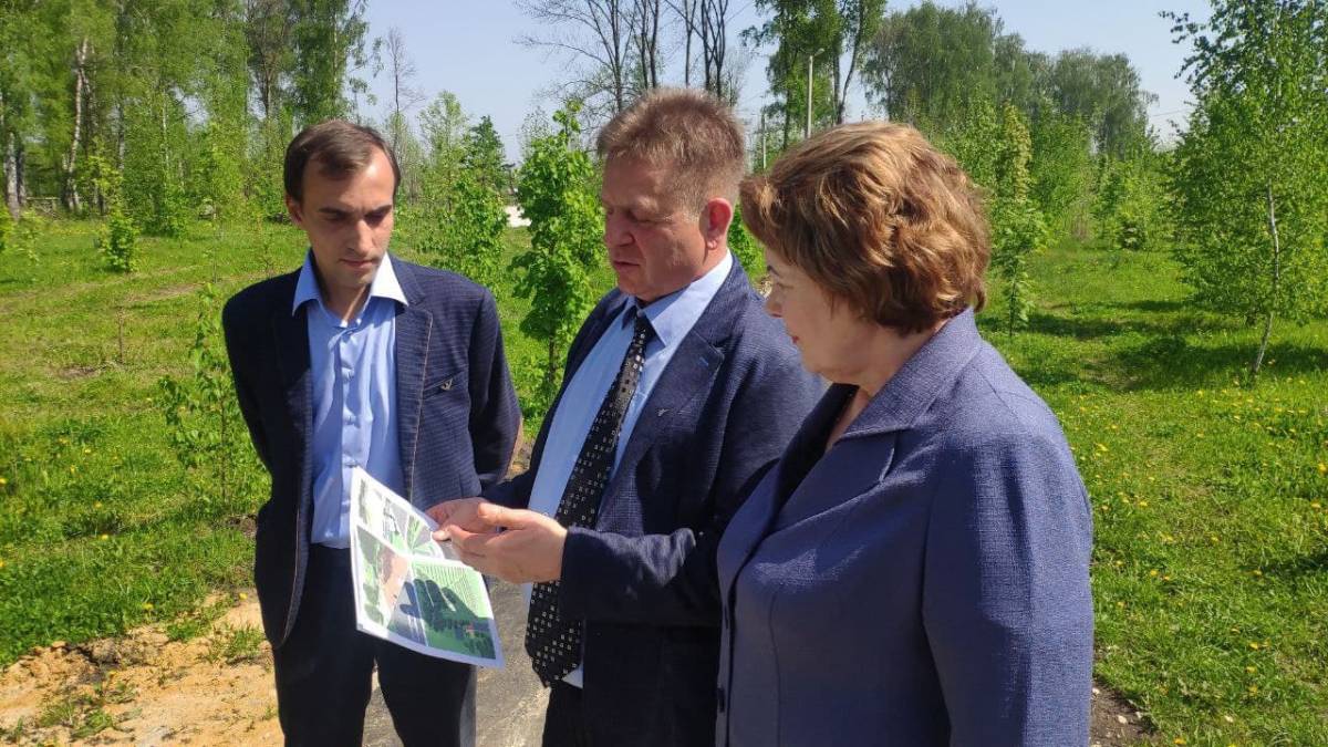 В Ряжске приступили к очередному этапу благоустройства Железнодорожного  парка