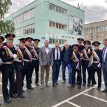 Герой России Сергей Яшкин поздравил выпускников Пермской кадетской школы с окончанием обучения