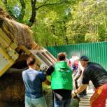 ﻿Волонтеры закупили сено для животных новочебоксарского зоопарка