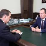 Председатель ЗСК провел встречу с кубанским бизнес-омбудсменом