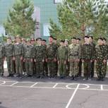 Завершились военно-полевые сборы старшеклассников Троицкого района