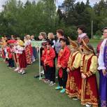 Одинцовские партийцы поприветствовали участников праздника народной игры «Забава»