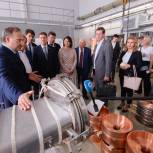Юлия Лазуткина совершила рабочий визит в Новосибирскую область