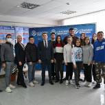 Активисты «Молодой Гвардии» Фидаиль Бикбулатов и Руслан Латыпов в составе добровольцев прибыли из Донецкой Народной Республики