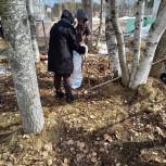 «Единая Россия» помогла навести чистоту в Зеленоборском