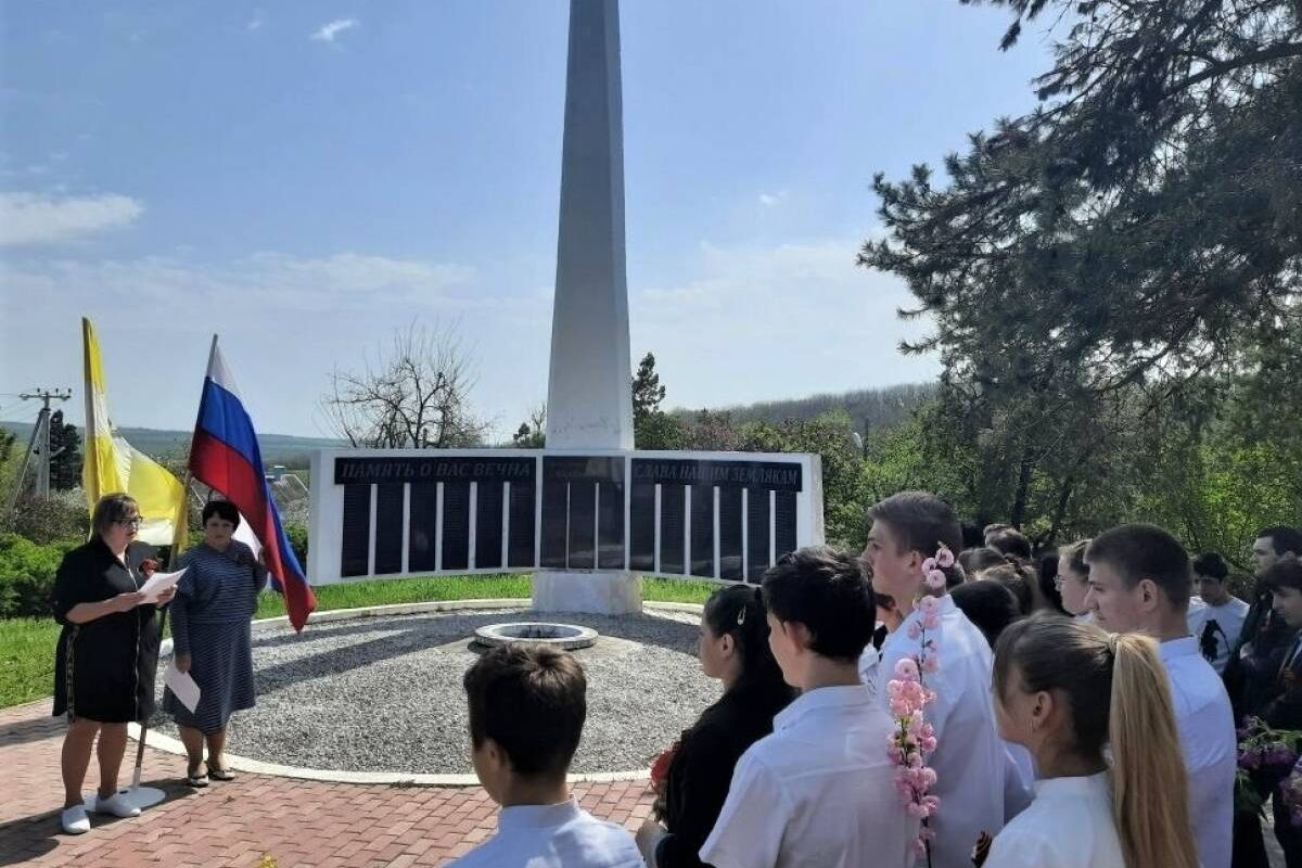 Школьникам села Нагутское рассказали о самоотверженном труде женщин в годы  войны