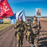 В Кузбассе единороссы совершили марш-бросок в честь героев Великой Отечественной войны