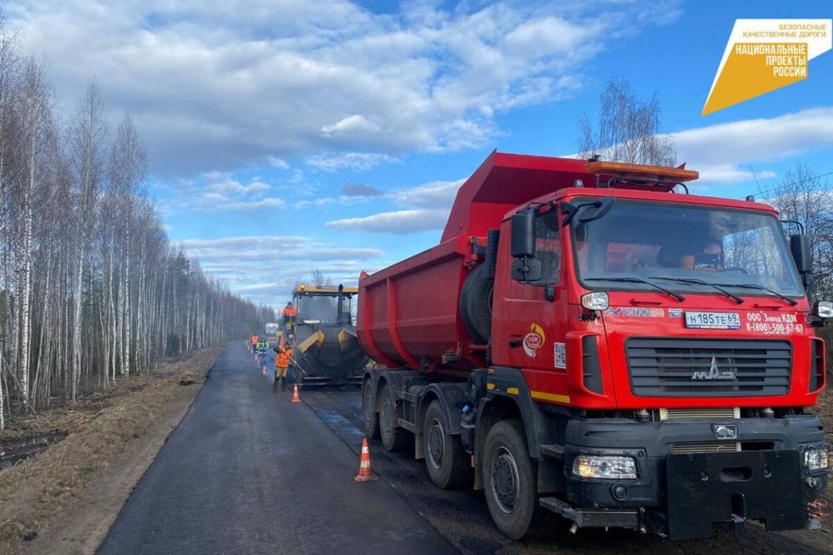 В Верхневолжье идет ремонтная кампания на дорогах области