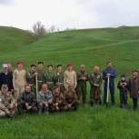 В Воловском районе единороссы и поисковики посадили "Сад памяти"