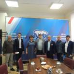 Представители «Российского Союза ветеранов Афганистана» из Курска и Москвы встретились на площадке партии