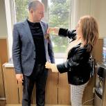 Партийцы Чегемского района проводят акцию «Георгиевская ленточка -2022»