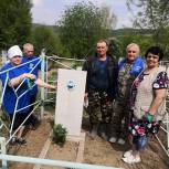 В Кузбассе депутат «Единой России» помог восстановить могилу ветерана