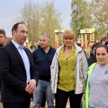 В Ступино партийцы проверили содержание дворов в посёлке Михнево