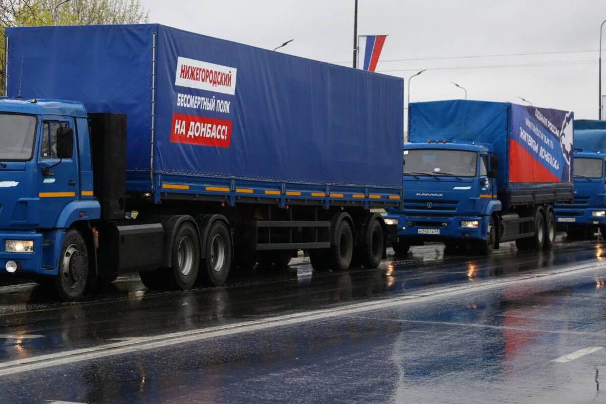 В День Победы из Нижегородской области отправился очередной большой  гуманитарный груз на Донбасс