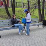 В Республике Алтай стартовала акция "Георгиевская ленточка"