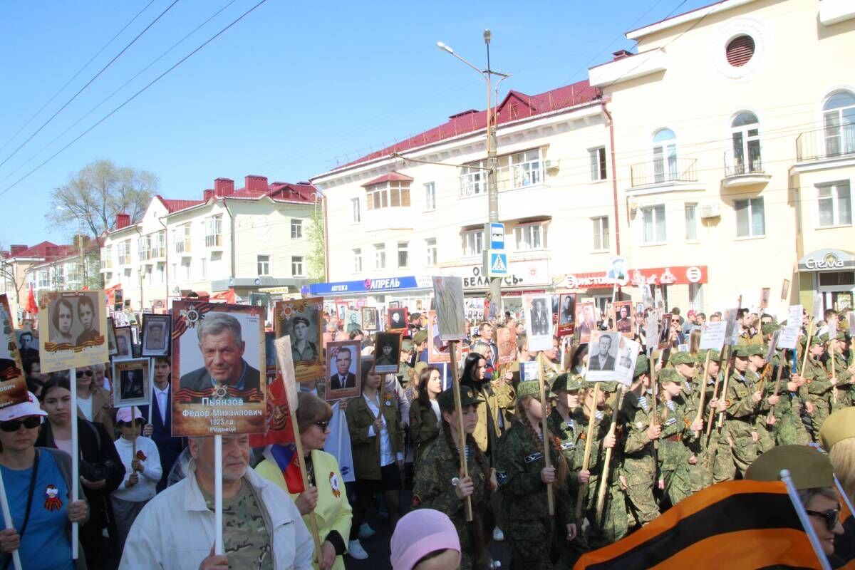 Бессмертный полк в мордовии