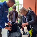 Общественная приёмная «Единой России» Восточного округа Москвы приобрела для жителя инвалидную коляску