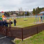 Еще одна благоустроенная площадка появится в поселке Советском Тотемского района