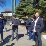 В парке «Молодежный» приступили к благоустройству новых пешеходных дорожек