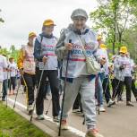 Более 300 серебряных спортсменов приняли участие в марафоне «Шаги к здоровью» в Одинцово