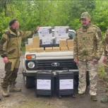«Единая Россия» и фонд «Наша Правда» передали спецтехнику мотострелкам и артиллеристам на Запорожском направлении