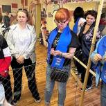 В Калининградской области при поддержке «Единой России» открылся центр по плетению маскировочных сетей для участников СВО