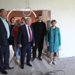 В селе Сухоречка Бузулукского района идет капитальный ремонт школы