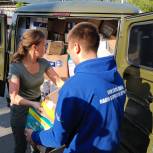 «Единая Россия» передала гуманитарную помощь в ПВР в Ростовской области