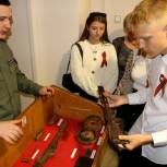 Самарским школьникам представили экспозицию,  посвящённую 80-летию освобождения Донбасса от немецко-фашистских захватчиков