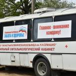 В Кадомском районе работал автопоезд «Забота и здоровье»