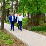 Единороссы провели выездное заседание по вопросу благоустройства общественных территорий в микрорайоне Волокно