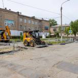 В Коркино начался капитальный ремонт дорожного покрытия по улице Мира