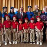 Депутат Магомед Дарсигов принял участие в церемонии посвящения ростовских дошкольников в юнармейцы