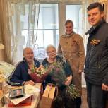 Юлия Дрожжина поздравила ветеранов северо-востока столицы с Днем Победы