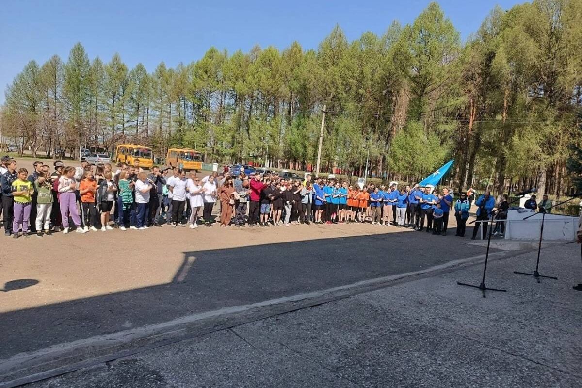 В Мари-Туреке прошла первомайская легкоатлетическая эстафета