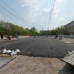 В Локомотивном городском округе продолжается реконструкция хоккейной площадки