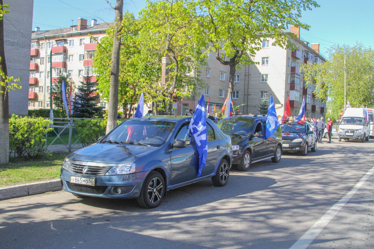 В Шатурском городском округе прошел автопробег «Весна Победы»