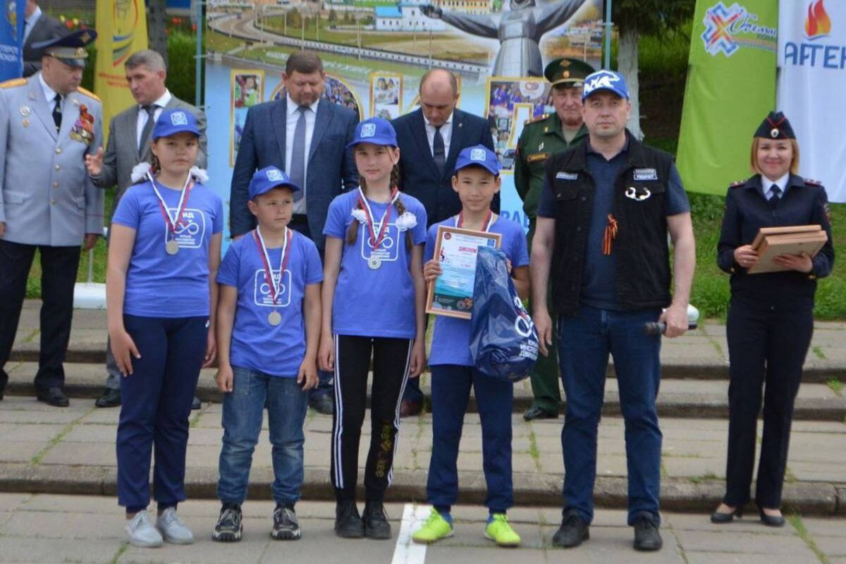 Состоялся конкурс юных инспекторов движения «Безопасное колесо»