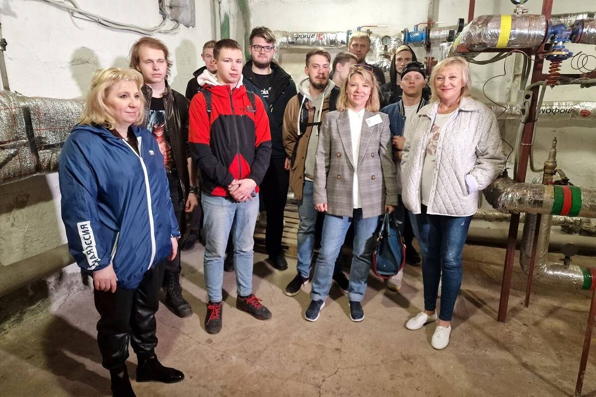 Алёна Кузнецова провела экскурсию для студентов колледжа города Мурманска