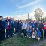 Сторонники партии из Курска и ЛНР приняли участие в акции «Сад памяти»