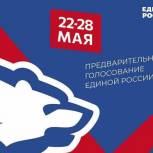 28 мая завершится  предварительное голосование "Единой России"