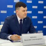 Директор департамента по обеспечению деятельности мировых судей Ростовской области Василий Михно провел прием граждан