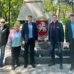 Леонид Бабашов посетил сквер "Титан" в Армянске