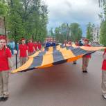 По инициативе «Единой России» в Кулебаках провели легкоатлетическую эстафету и автопробег в честь Дня Победы