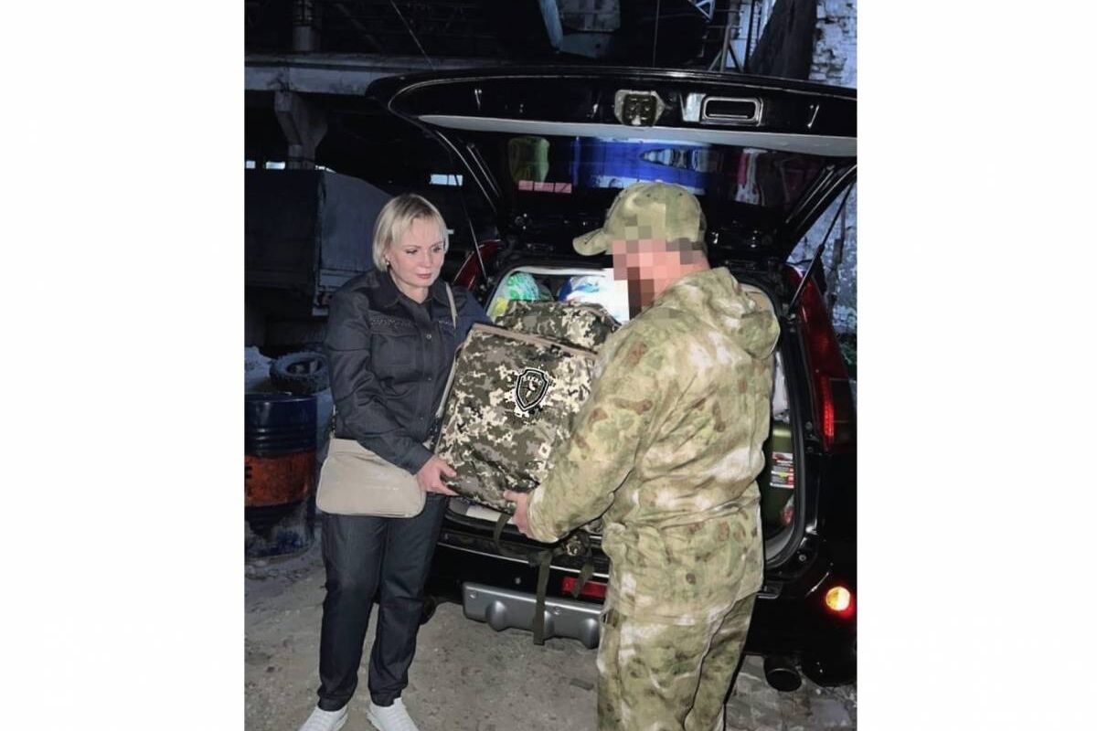 Марина Македонская посетила Луганск с гуманитарной миссией