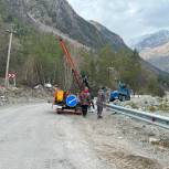Начаты работы по ремонту автомобильной дороги, ведущей к альплагерям в Эльбрусском районе
